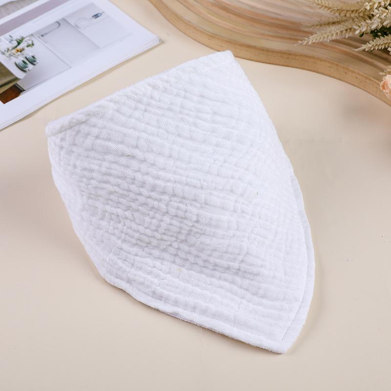 Baby Bibs Infant Cotton Bib Newborn Baby Items Triangle Scarf Feeding Saliva Towel Bandana Burp Cloth Boys Girls Shower Gift