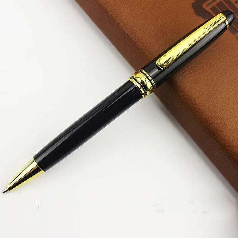 Metal Durable Ballpoint Pen Rotating Pocket-size Pen Portable BallPoint Pen Small Oil Pen Business Signature Pen Exquisite Writing Tool