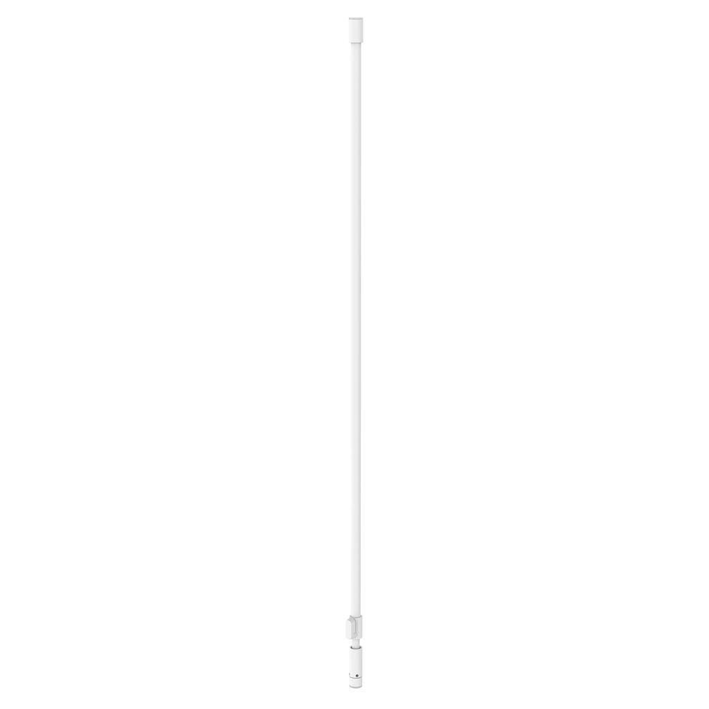 HEIAN SHINDO tatecco Vertical Tension Rod 110, Matte White, Mounting Height 110-190cm, TCR-3WH (Heian Shindo Kogyo)