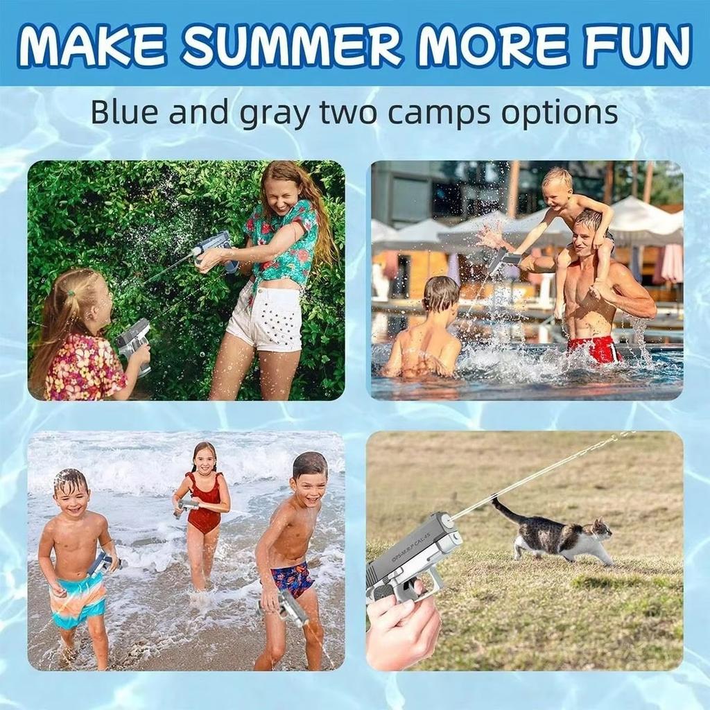 M1911 Water Guns Pistol Toy Squirt Guns, Summer Pool Beach Shooting Games Outdoor Toys, Water Blaster Pistol For Kids Adult