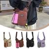 Large Capacity Men's Travel Shoulder Bag Water Bottle Pouch Reusable Stylish Water Bottle Bags Adjustable