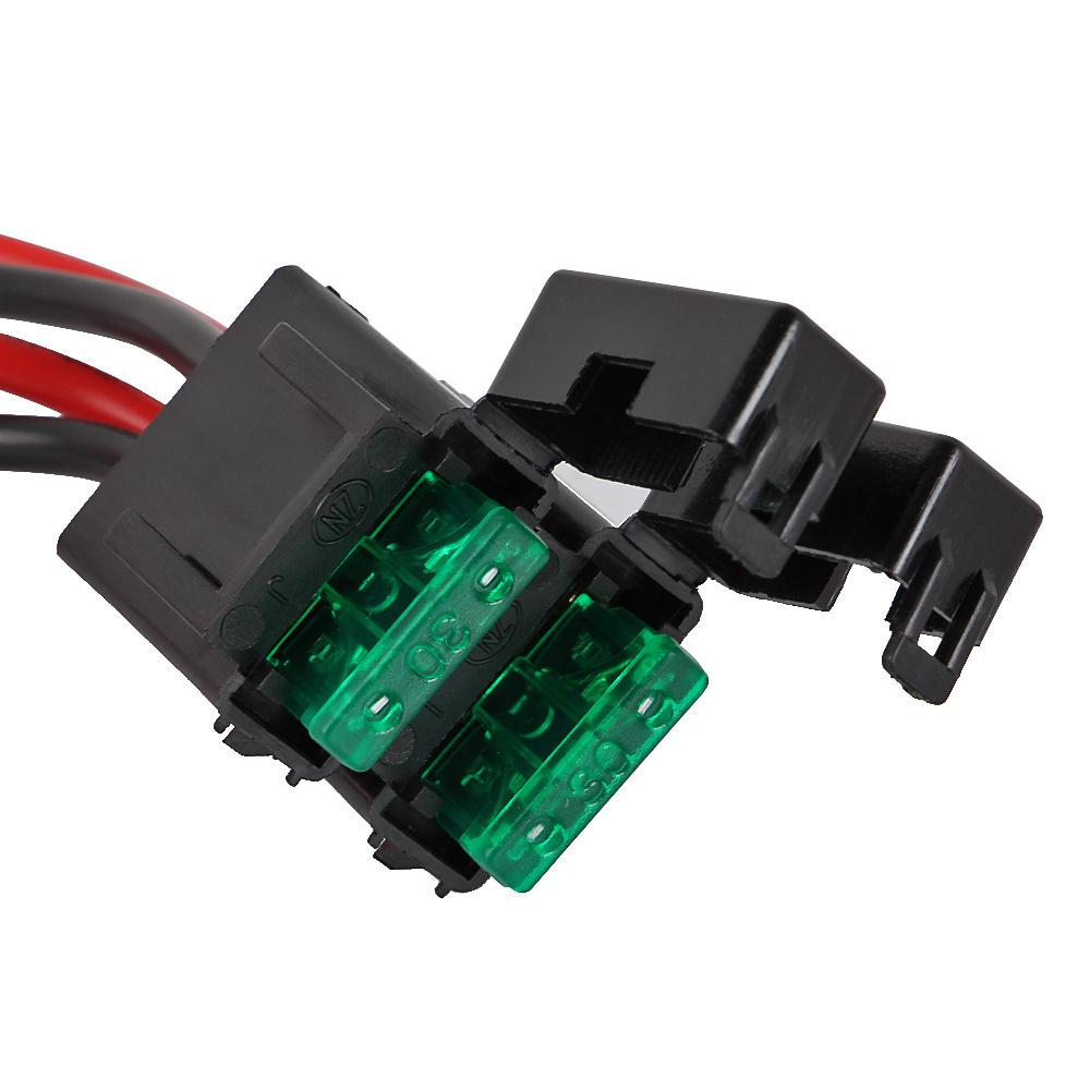 4pinový konektor 12AWG DC napájecí kabel pro rádio Kenwood TS-480SAT TK-790H Yaesu FT-891