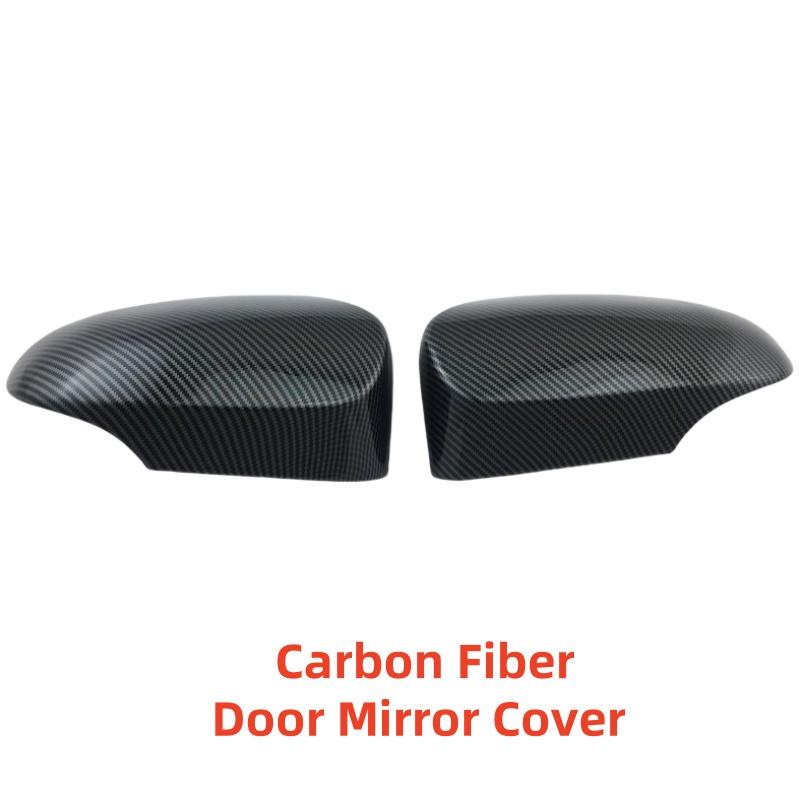 For Toyota Verso 2014 2015 2016 2017 Car Chrome Silver Rearview Accessories Plated Carbon Door Mirror Covers Trim Paste style