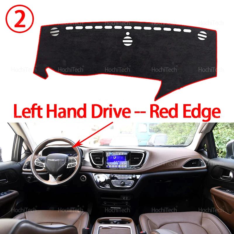 Dashboard Cover Board Anti-Slip Mat Protect Pad Car Accessories Sunshade Carpet for Chrysler Voyager Pacifica Minivan 2017-2025