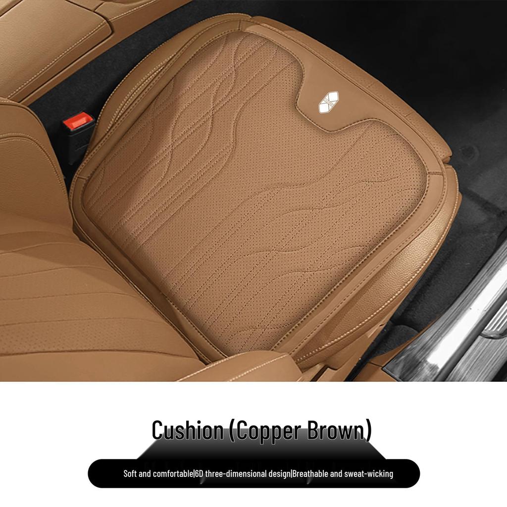 Zhijie S7/R7 & Xiangjie S9 Headrests, Lumbar Supports, Seat Cushions: All-Season, Comfortable, Breathable Leather Interior.