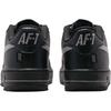 Nike Air Force 1 Skóra syntetyczna Wygodne Wszechstronne Wsparcie Niskie Trampki dziecięce Trampki dziecięce Czarne IR0270-001