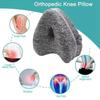 Heart-shaped Memory Foam Leg Pillow For Better Sleep And Improved Posture With Hollow-out Pattern