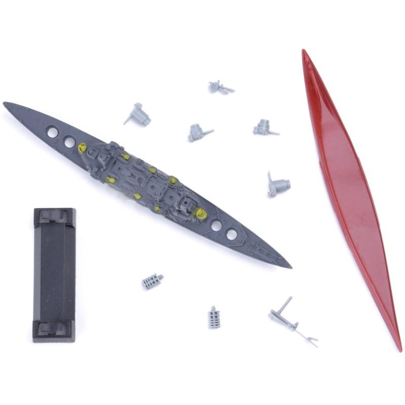 8 pz/Set Modello Puzzle da Assemblare Costruzione Sottomarino Nucleare Simulazione Barca Incrociatore Cacciatorpediniere Sottomarino Nucleare Giocattoli Militari per Ragazzo