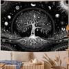 Tree of Life Tapestry Starry Sky Wall Tapestry, Vintage Tapestries for Bedroom Ceiling Tapestries Wall Hanging for Bedroom Living Room Wall Decor