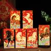 6 Pcs Envelopes Year of The Horse Chinese New Year Red Hong Bao Spring Lucky Pockets