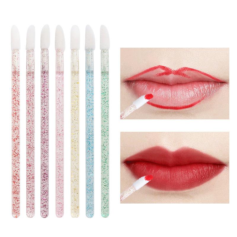 Wholesale 100/300PCS Disposable Lip Makeup Brushes - Lipstick Applicator Wands,  Eyelash Extension Beauty Tools Accessories