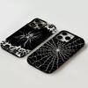 Spider Gothic Style Art Painting Design Phone Case Film Shell For iPhone 17 16e 16 15 14 13 12 11 Pro Max Plus XS