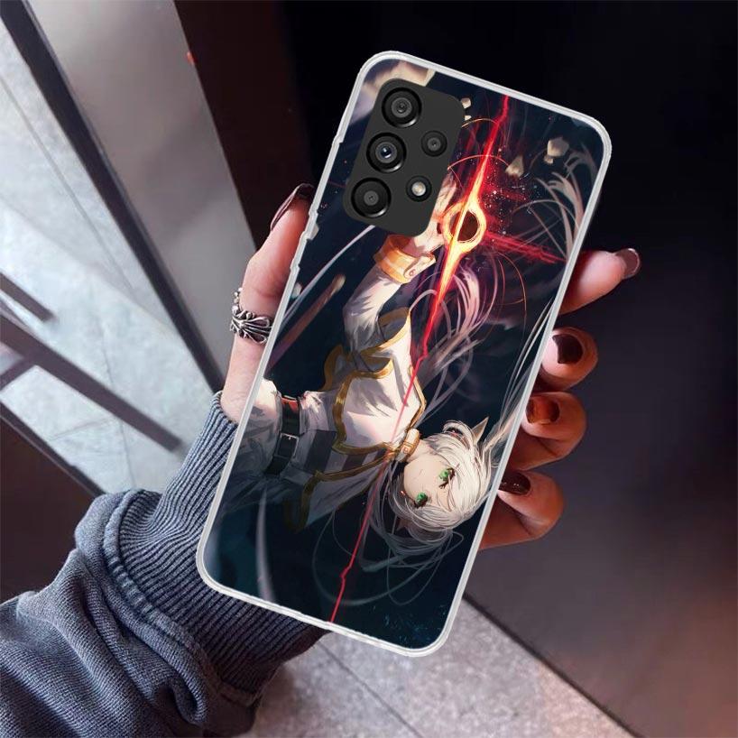 Frieren Beyond Journeys End Phone Case For Samsung Galaxy A52 A51 A50S A32 A22 A12 A02S A72 A71 A31 A70 A30S Note 20 Ultra 10 Pl
