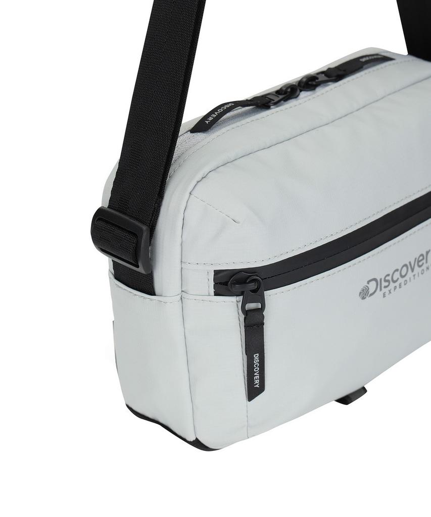 Discovery Expedition Ayron Mini Square Crossbody Bag (L/Grey)