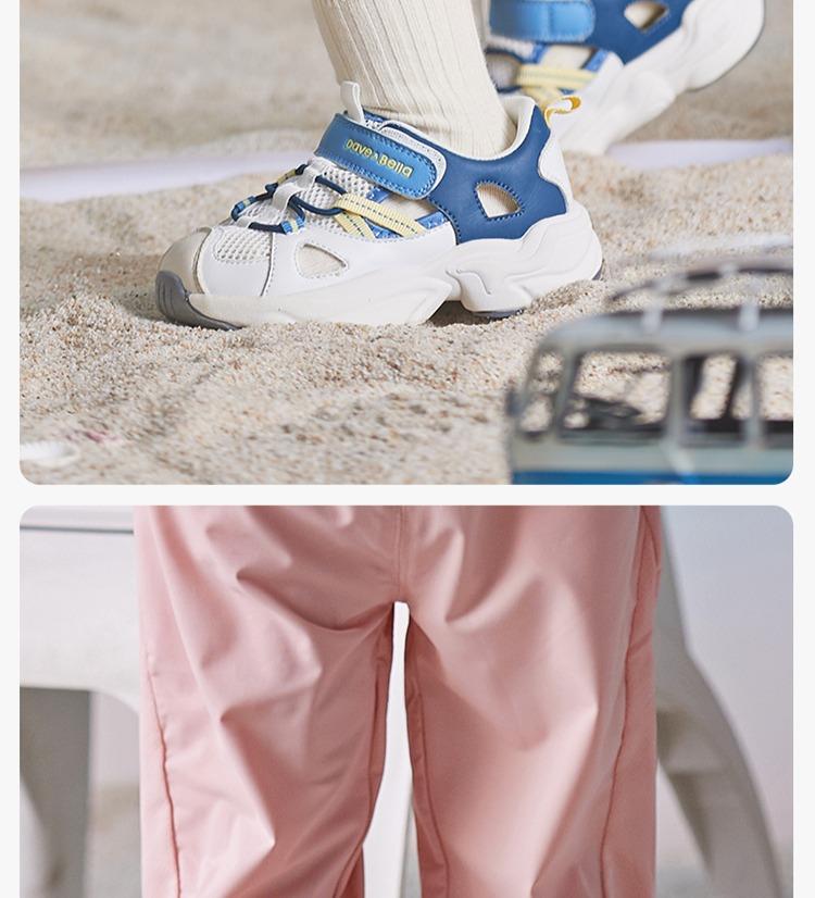 David Bella Boys' Sandals Summer Children's Tennis Shoes Sports Shoes Kindergarten Girls' Shoes Breathable