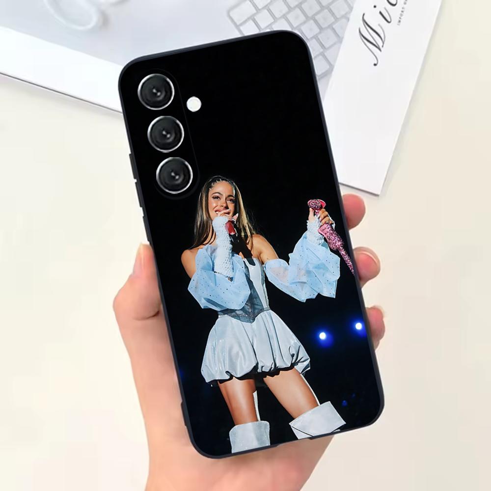M-Martina S-Stoessel TINI Phone Case For Samsung Galaxy A13,A21s,A22,A31,A32,A52,A53,A71,A80,Soft Black Shell