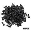 1-2 Set TR413 Valve Stems For Car Motorcycle Rubber Copper Snap In Short Black Rubber Valve Stems