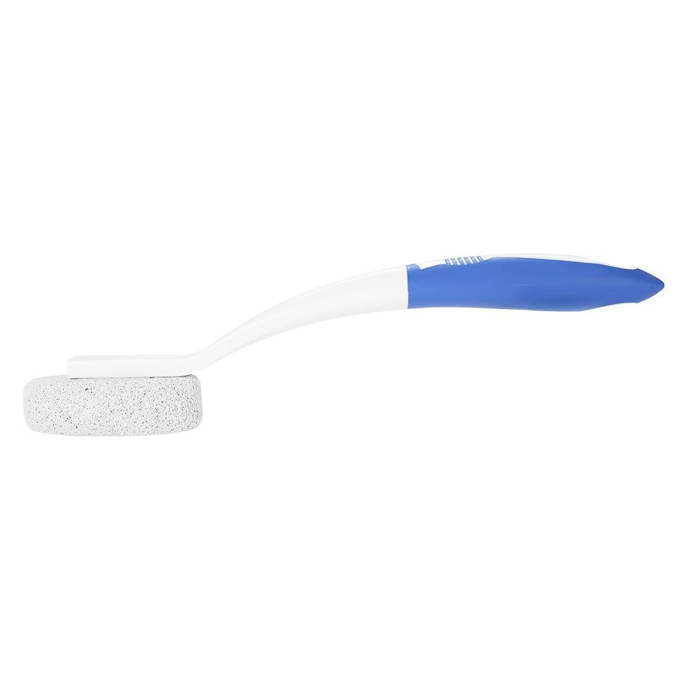 Long Handle Remove Dead Skin Cutin Foot Brush with Scrubbing Pumice Stone Foot Massage Cleaner