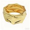 Wave Cold Wind Stacked Bracelet Exaggerated Simple Design Bracelet Light Luxury High-End Jewelry Women