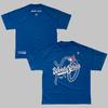The Weeknd and XO X Toronto Blue World Series Legacy Royal T-Shirt Men Women Oversized Y2k Streetwear Short Sleeve Female Male Clothing