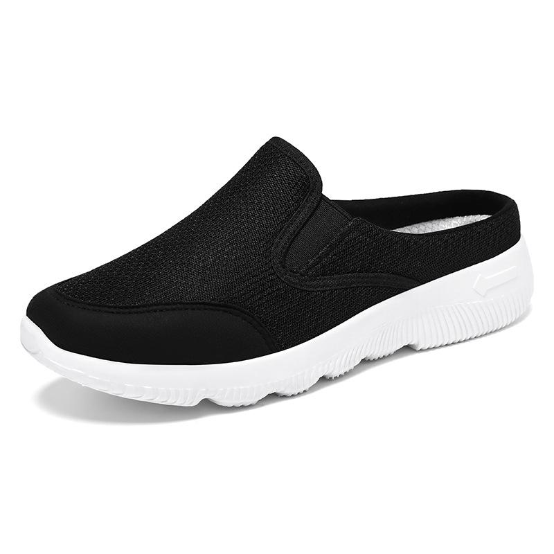 Shoes Women'S Spring And Summer Ladies Lazy Casual Half-Drag Daily Home Convenient Flat Shoes
