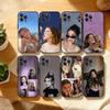 Singer MMB M-Millie Bobby B-Brown Phone Case For iPhone17,16,15,14,13,12,Plus,Pro Max, 5G Others Soft Black Cover