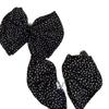 Exquisite Polka Dot Chiffon Bow Hair Clip - Versatile & Elegant
