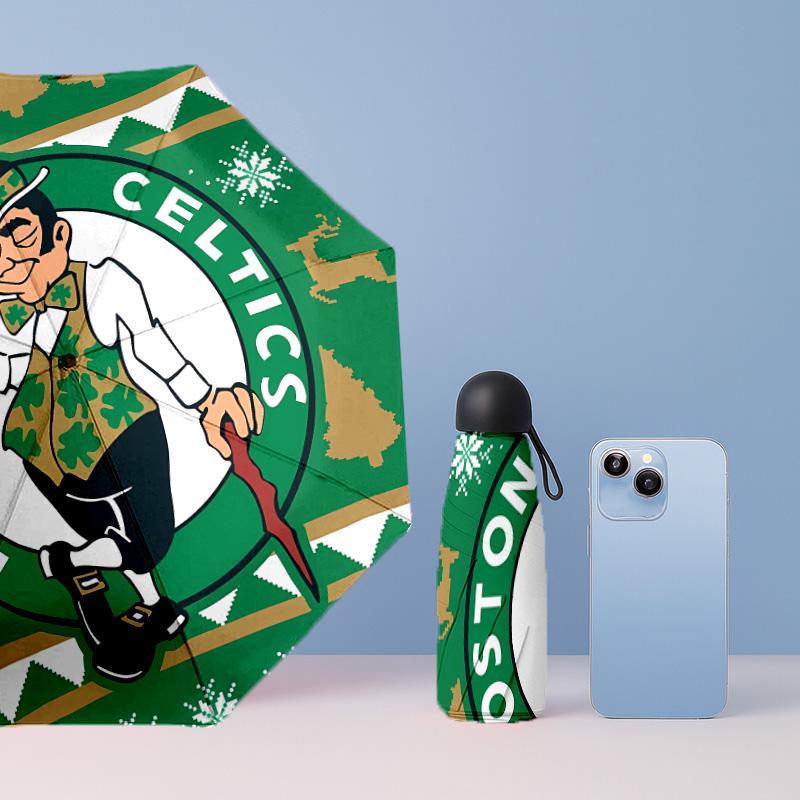 Boston Celtics (1) Outdoor Umbrella Perfect for Beach Trips Travel Adventures and All Season Outdoor Activities
