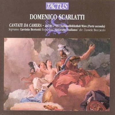 CD DOMENICO SCARLATTI - LAVINIA BERTOT - Cantate Da Camera (Parte Seconda) TC681902 Tactus 2000 Italy Classical Used