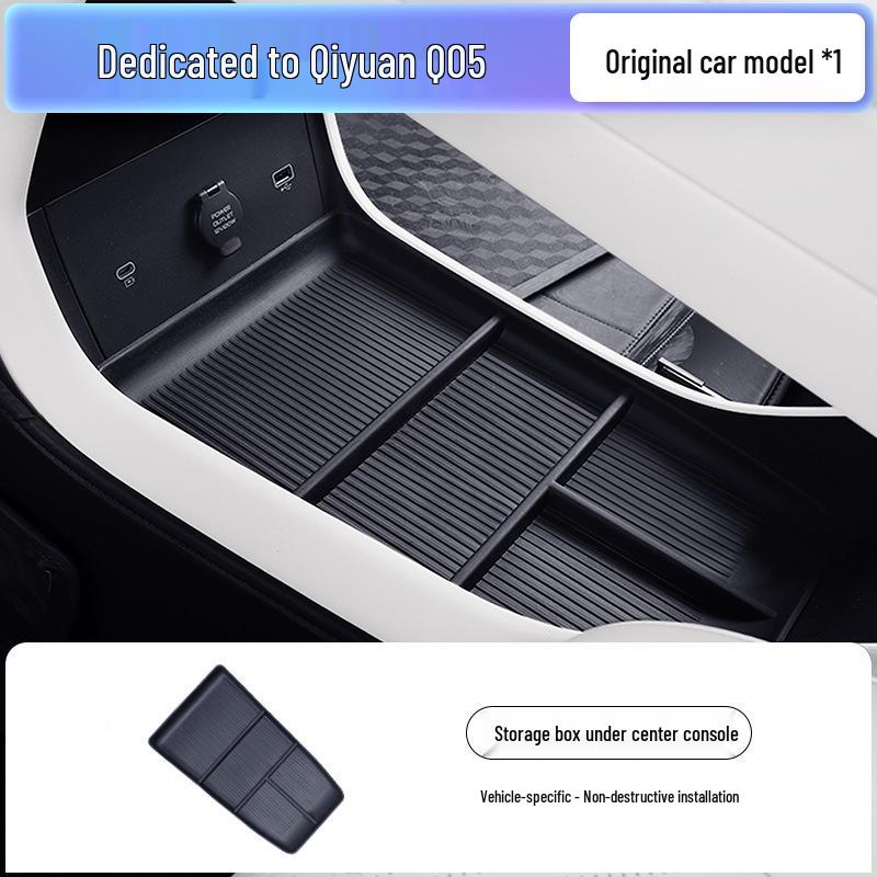 Qiyuan Q05 Center Console Storage Box Compatible with 26 Models– Decorative Car Accessory