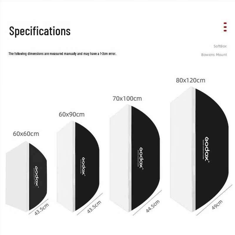 Godox Foldable Square Softbox with Bowens Mount