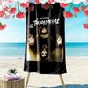 Tokio Hotel Band Print Beach Towel, Large Soft Quick Dry Towel for Beach Camping Swimming