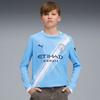 Puma Man City 25 26 Season Home Jersey Junior Long Sleeve Jersey 780341 01 Mcfc Home Jersey Replica Ls Jr