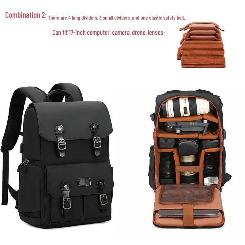Lishen Multi-functional Camera Backpack
