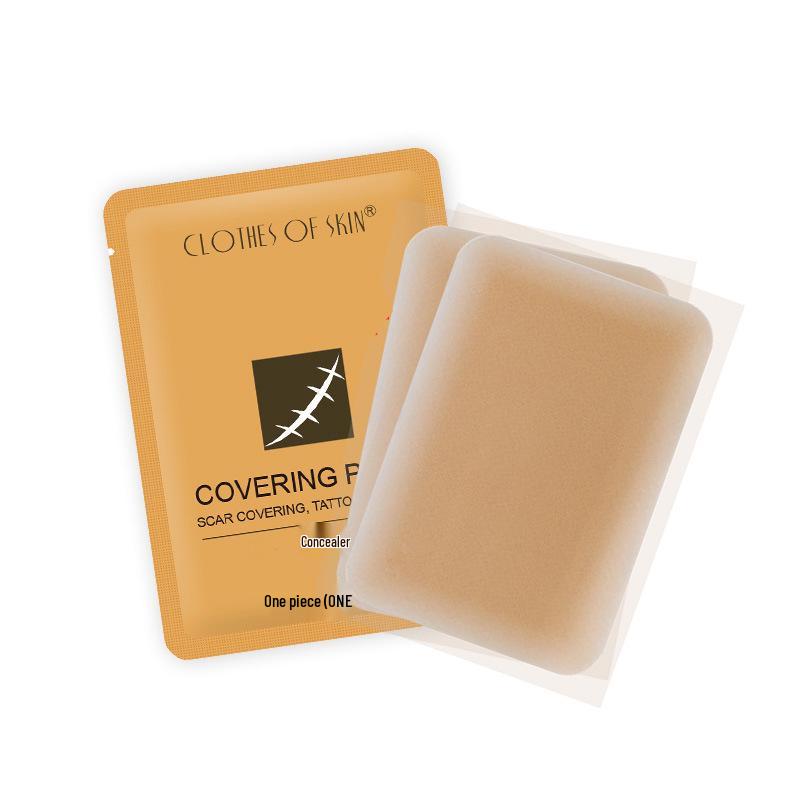 Invisible Waterproof Scar & Tattoo Concealer Patches In False Skin Color