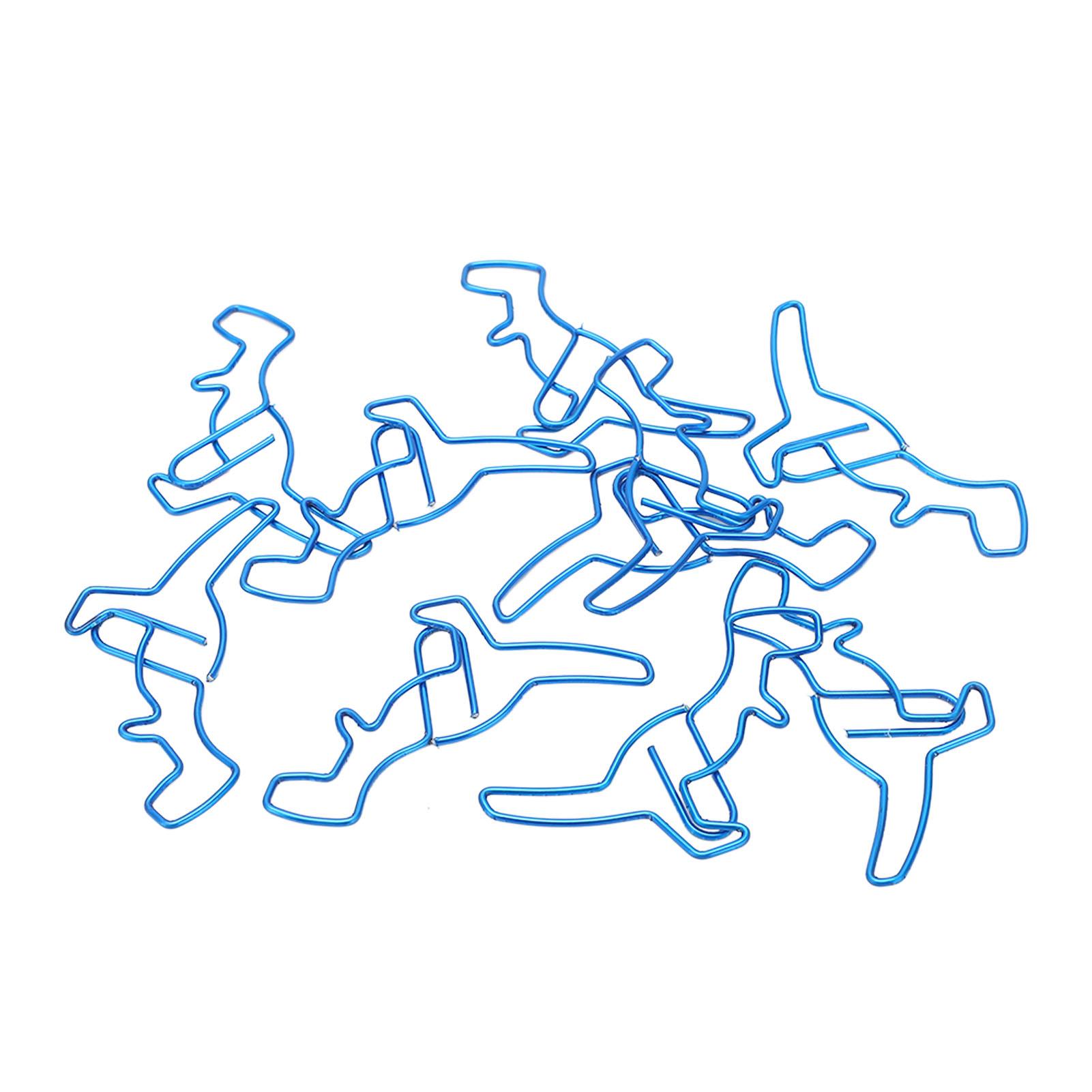 

100 шт. Забавные скрепки для бумаги Инновационный процесс гальванизации с защитой от выцветания Милые скрепки для бумаги для офиса