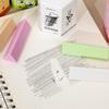 Cartoon Triangular Eraser Set, No Marks, 6-Piece Student Stationery