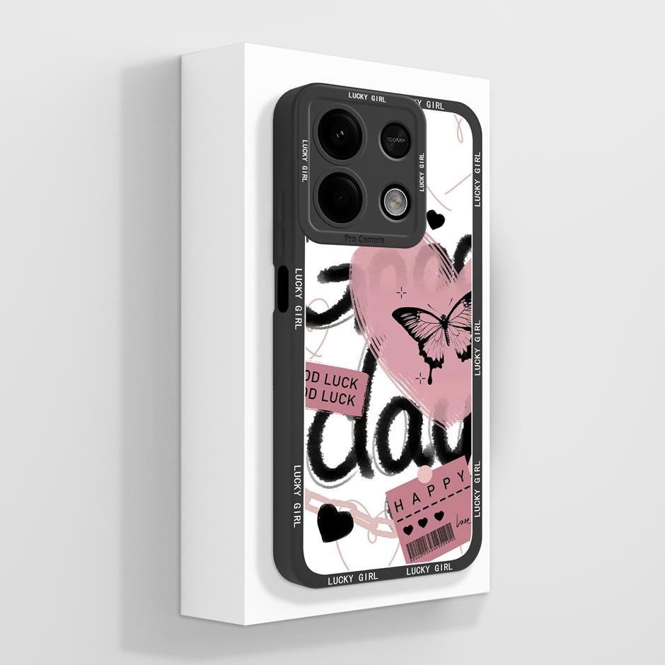 

For Redmi Note 13 Pro Plus 5G Cases Advanced Sense Flowers Silicone Shell For RedmiNote13 13ProPlus 5G Prevalent Fundas Bumper Note 13 5G