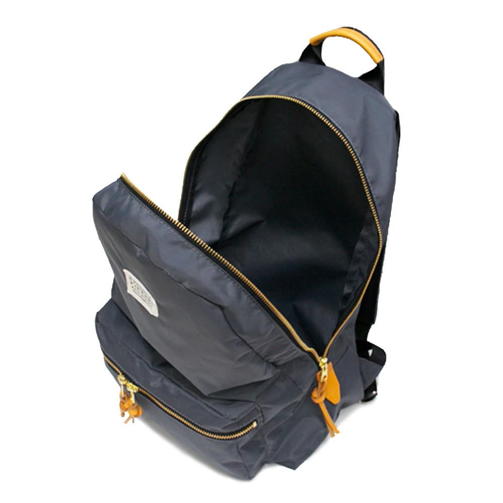 Fredrick Packers 420D Tagesrucksack, Packcloth Nylon, schlichtes Design, Damen, Schwarz