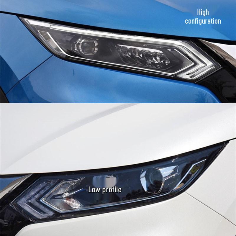 Compatible Headlight Cover for 19-20 Qashqai: Transparent Shell for Low/High Configuration