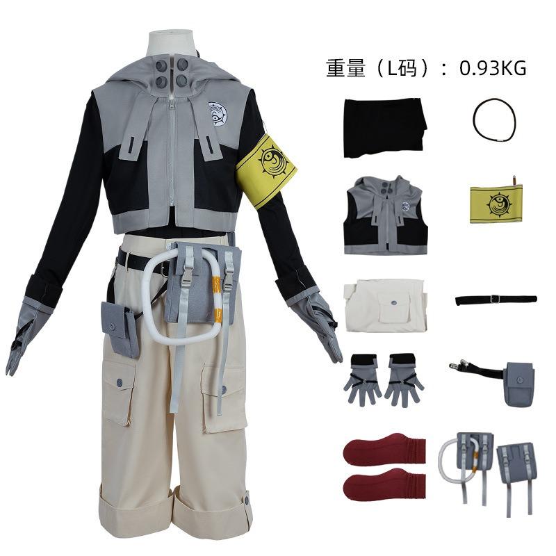 Abyss War Ghost Cos Luther, Li Glaze, Engine, Zanka, Yammer, Tamji Cosplay Anime Costumes for Men and Women
