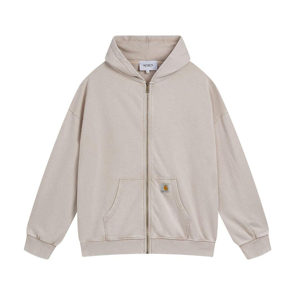 Carhartt Unisex Kapuzen-Reißverschluss-Sweatshirt mit gesticktem Logo - Herbst/Winter Trend Edition
