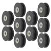 10pcs 50mm Nylon Fitness Bearing Pulley Home Gym Attachments Exercise Strength Training Accessory