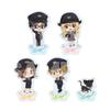 TV Anime "Your Lie In April" 01 Station Attendant Ver. [Mini Character Illustration] Acrylic Mini Stand Complete Set (5 Pieces Per Box)