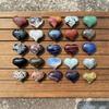 AEE2-Valentine's Day Greeting Card Handmade Greeting Cards Valentines Cards Set With Heart Shape Stones