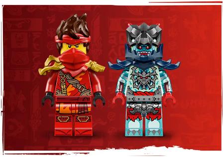 Lego 71838 Ninjago Set Motorcycle Race Kai 6+ 79pcs