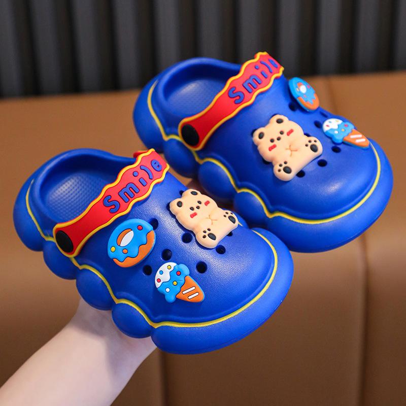 eva Children's Clogs Summer Girls Indoor Non-Slip Boys Big Kids Baby Sandals Outdoor Beach Sandals
