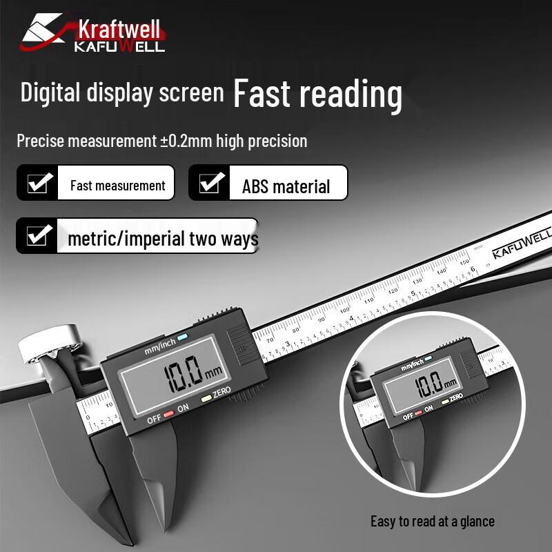 Kraftwelle 150mm Digital Vernier Caliper