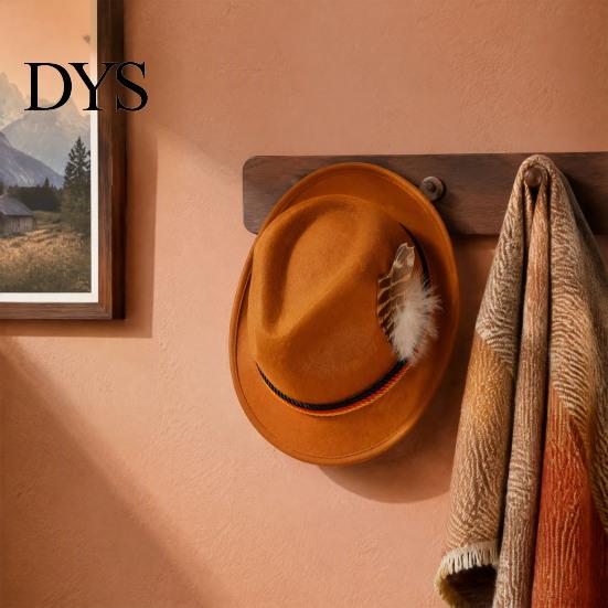 Versatile Casual Hat Fedora with Feather, Short Brim Vintage Jazz Hat, German School Cultural Festival Accessory Oktoberfest Costume Accessories