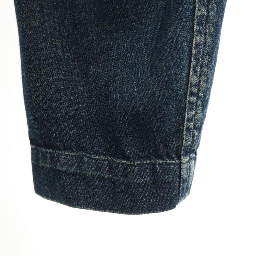 Unused Uniform Experiment Made In Japan Washed Shop Denim Coat 1 8oz Soft Men's Used